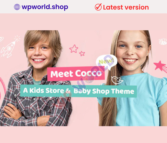 Cocco – Kids Store and Baby Shop Theme