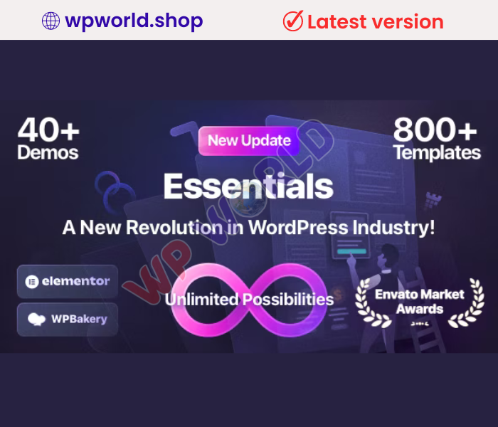 Essentials – Multipurpose WordPress Theme