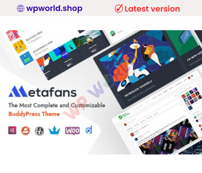 MetaFans – Community & Social Network BuddyPress Theme