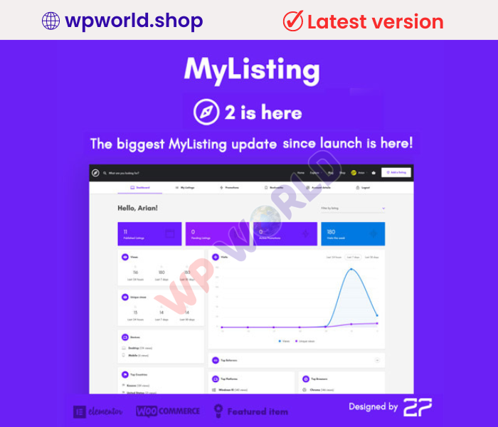MyListing – Directory & Listing WordPress Theme