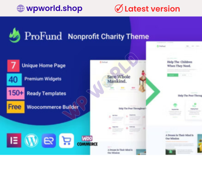 Nonprofit ProFund – Charity Theme