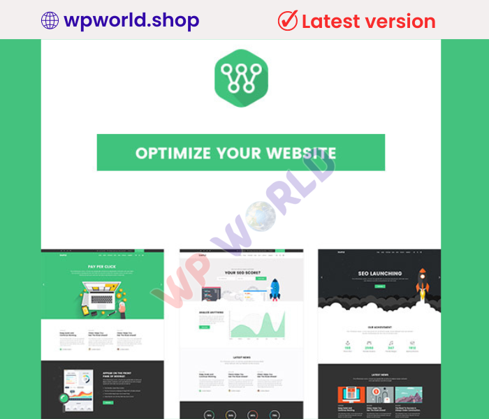 Optimize – SEO, Digital Marketing, Social Media Theme