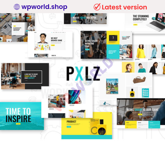 Pxlz – Creative Design Agency Theme