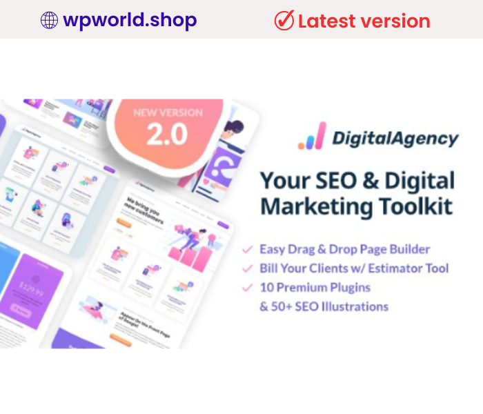 SEO WP | Digital Marketing Agency WordPress Theme