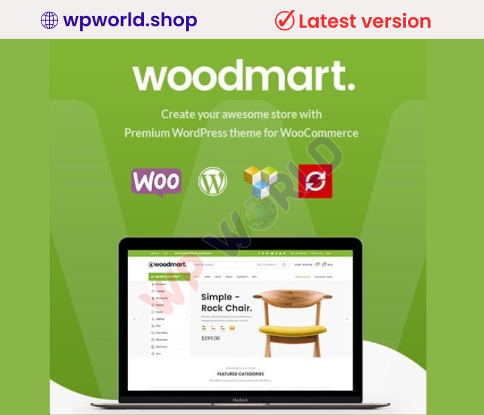 WoodMart – Responsive WooCommerce WordPress Theme