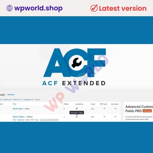 ACF Extended Pro