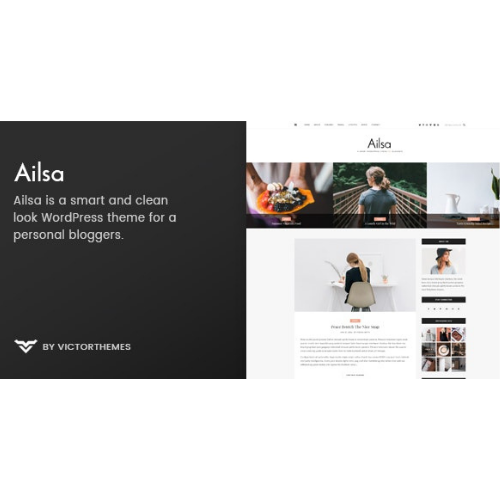 Ailsa – Personal Blog WordPress Theme