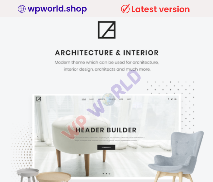 Arkhitekton – Modern Architecture and Interior Design WordPress Theme