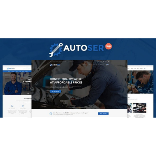 Autoser – Car Repair and Auto Service WordPress Theme