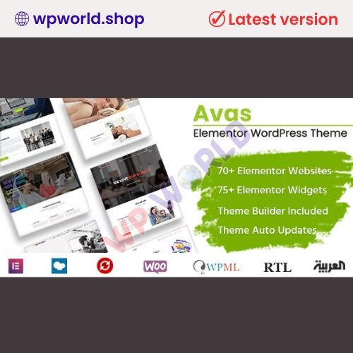 Avas – Elementor WordPress Theme