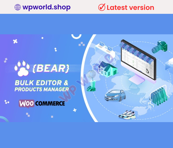 BEAR – WooCommerce Bulk Edit and Products Manager Professional – Products bulk edit