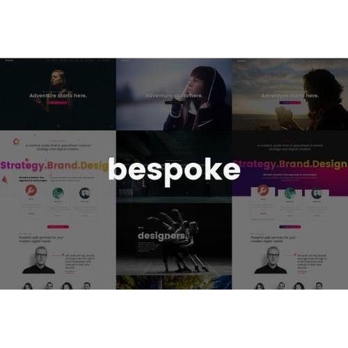 Bespoke – Onepage Creative WordPress Theme