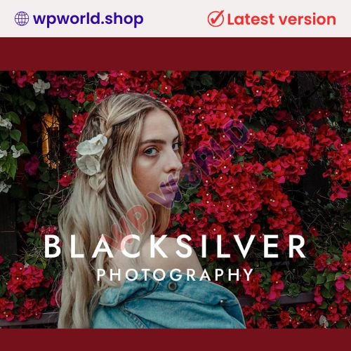 Blacksilver Photography Theme for WordPress