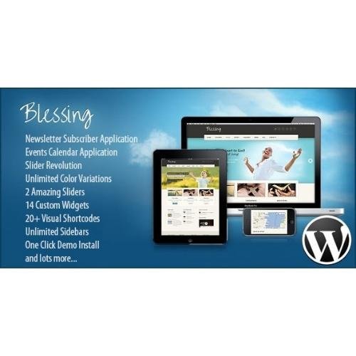 Blessing | WordPress Theme for Church and Charity Websites