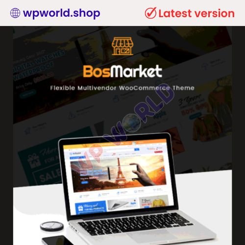BosMarket – Flexible Multivendor Elementor WooCommerce WordPress Theme