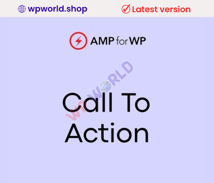 Call To Action for AMP