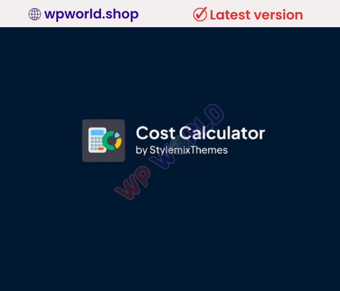 Cost Calculator Builder PRO By StylemixThemes