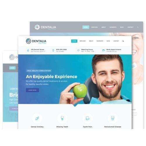 Dentalia – Dentist & Medical WordPress Theme