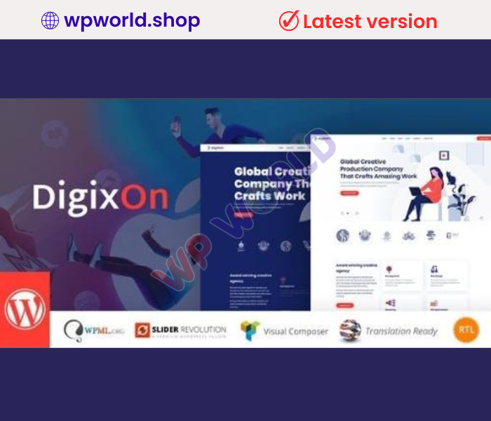 Digixon – Digital Marketing Strategy Consulting WP Theme