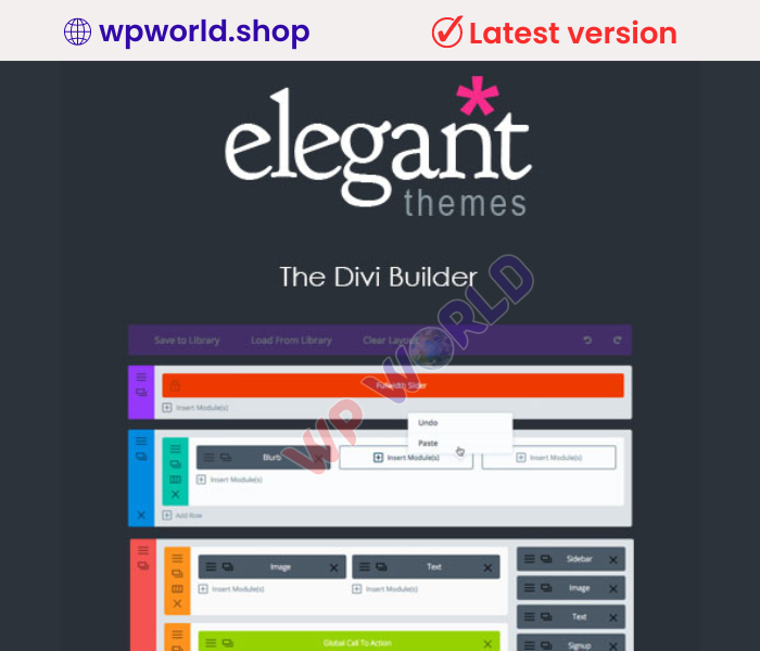Divi Builder WordPress Plugin