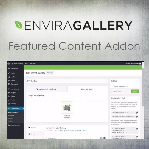 Envira Gallery | Featured Content Addon