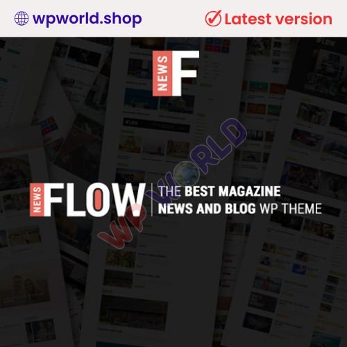 Flow News – Magazine and Blog WordPress Theme