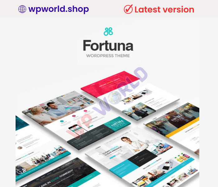 Fortuna – Responsive Multi-Purpose WordPress Theme