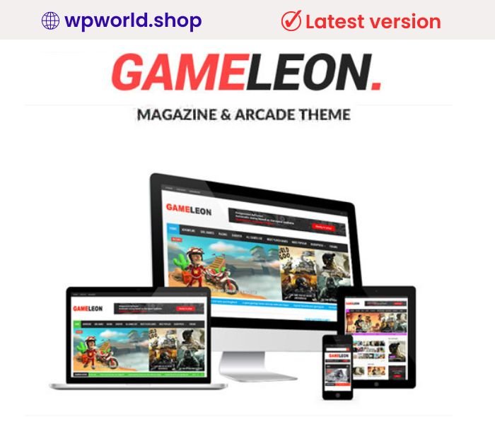 Gameleon – WordPress Arcade Theme & News Magazine