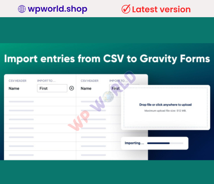 Gravity Forms Import Entries