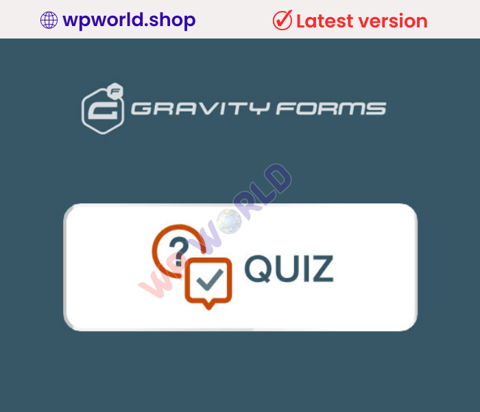 Gravity Forms Quiz Addon