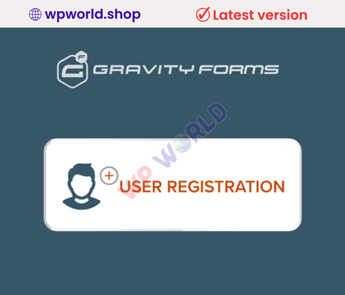 Gravity Forms User Registration Addon