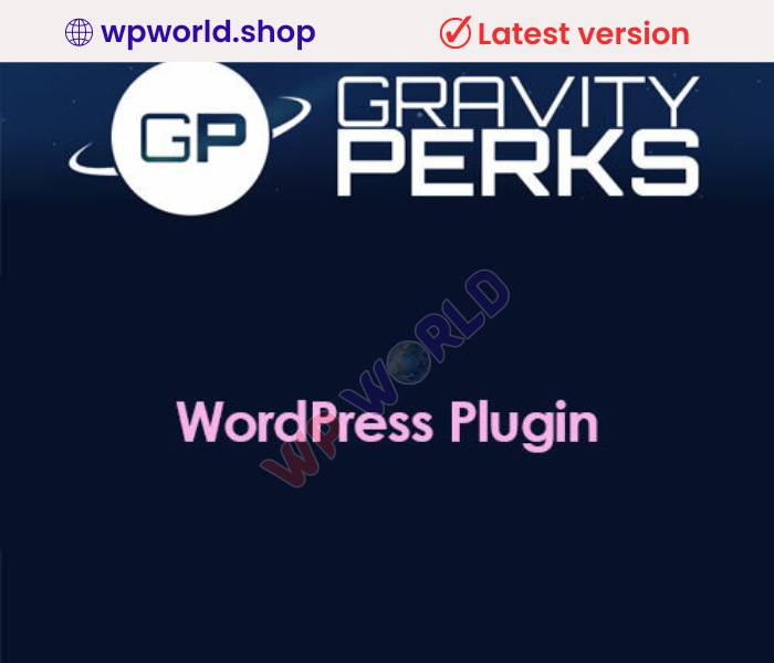 Gravity Perks WordPress Plugin