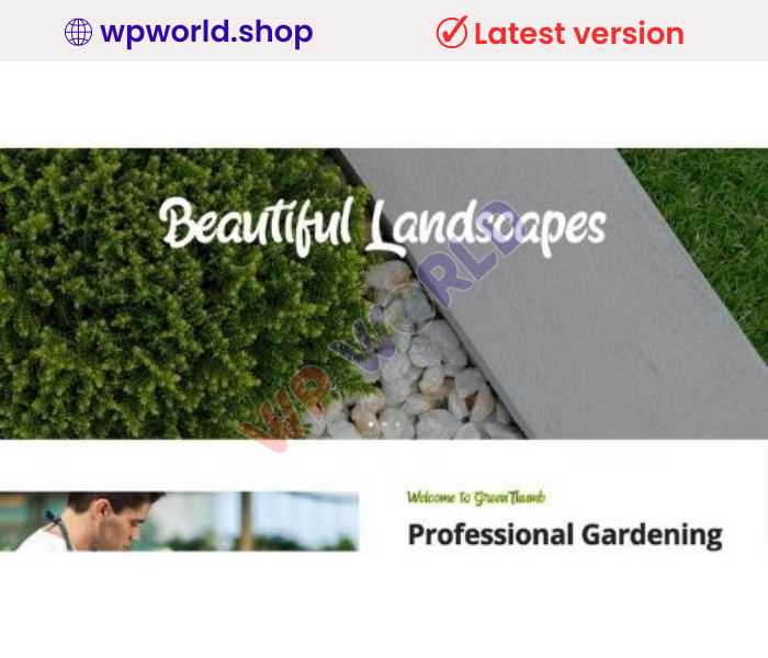 Green Thumb | Gardening & Landscaping Services WP