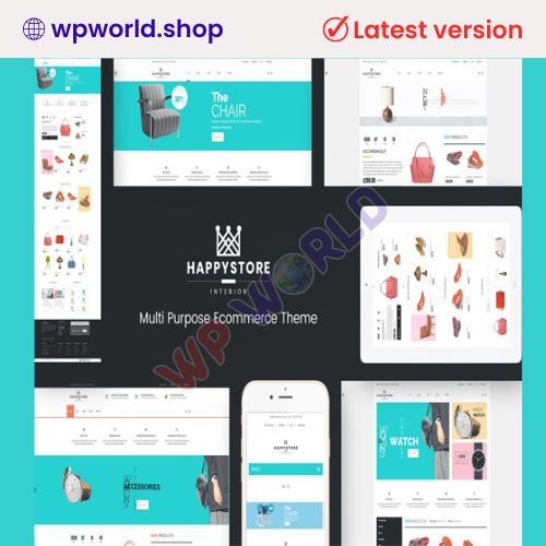 HappyStore – Responsive WordPress WooCommerce Theme
