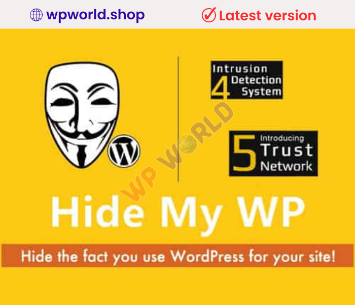 Hide My WP – Amazing Security Plugin for WordPress!