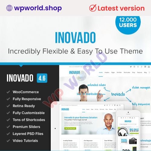 Inovado | Retina Responsive Multi-Purpose Theme