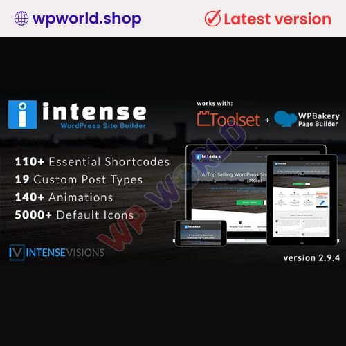 Intense | Shortcodes and Site Builder for WordPress