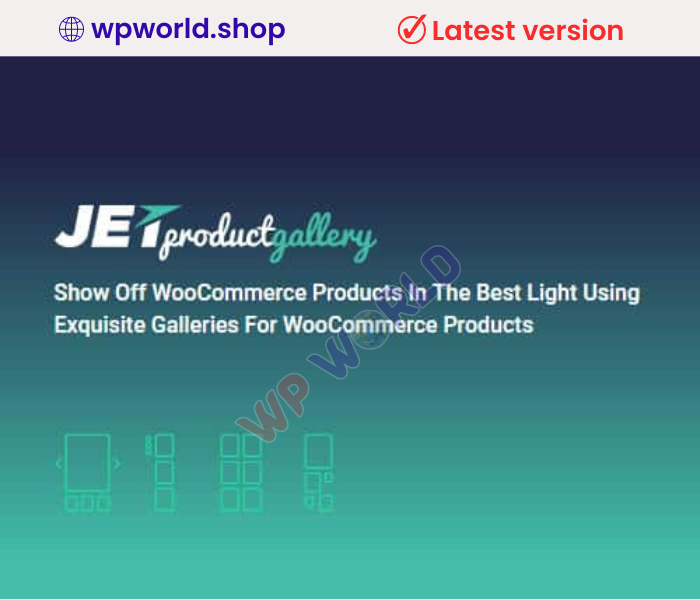 JetProductGallery For Elementor