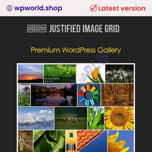 Justified Image Grid