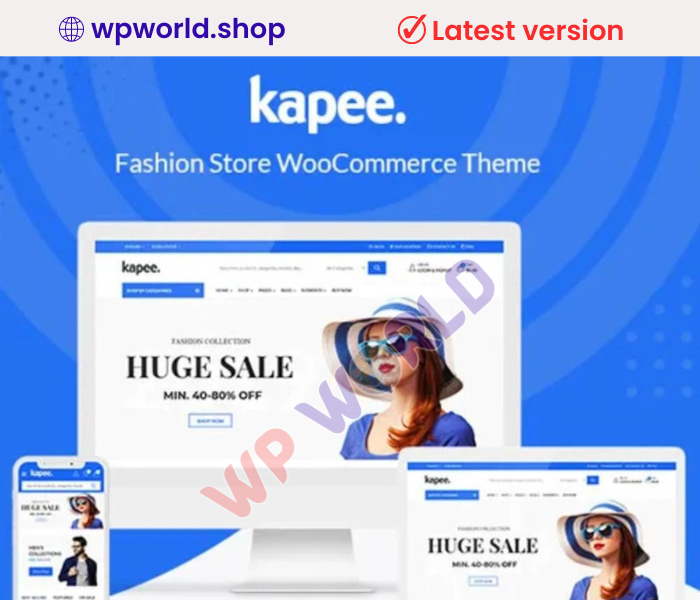 Kapee – Modern Multipurpose WooCommerce Theme