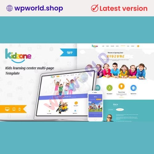 Kids Zone – Children WordPress Theme