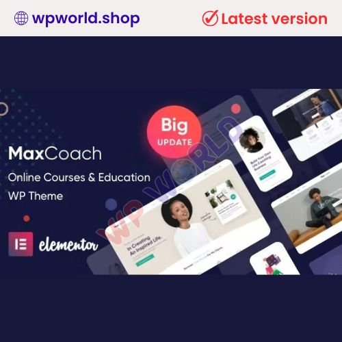 MaxCoach – Online Courses, Personal Coaching & Education WP Theme