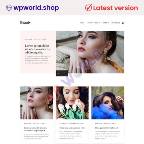 MyThemeShop Beauty WordPress Theme