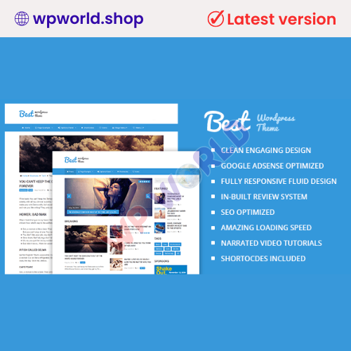 MyThemeShop Best WordPress Theme