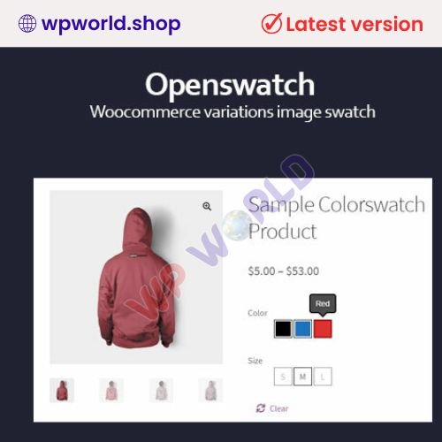 OpenSwatch – Woocommerce Variations Image Swatch