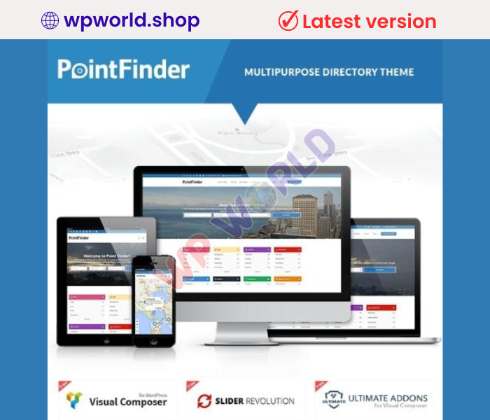 Point Finder Directory – Directory & Listing WordPress Theme