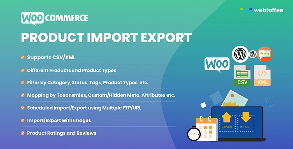 Product Import Export Plugin For WooCommerce – WebToffee
