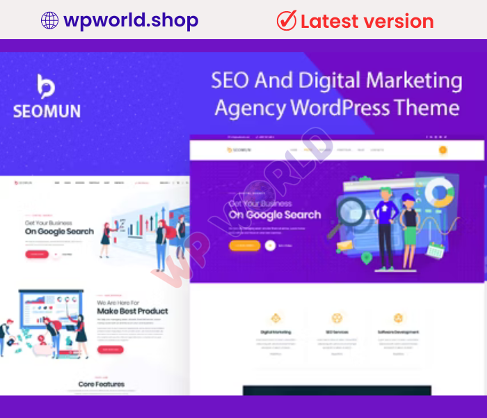 Seomun | Digital Marketing Agency WordPress Theme