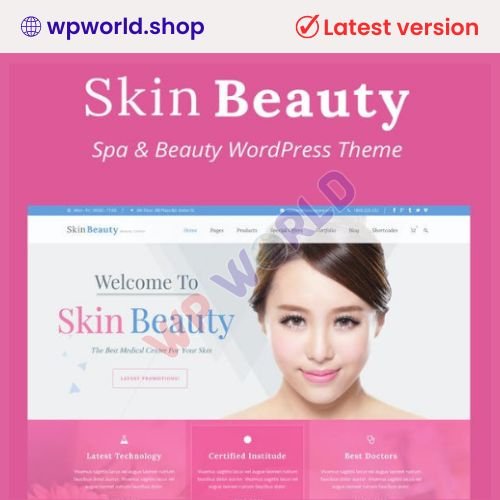 Skin Beauty – Spa WordPress