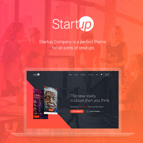 Startup Company – Business & Technology WP Theme
